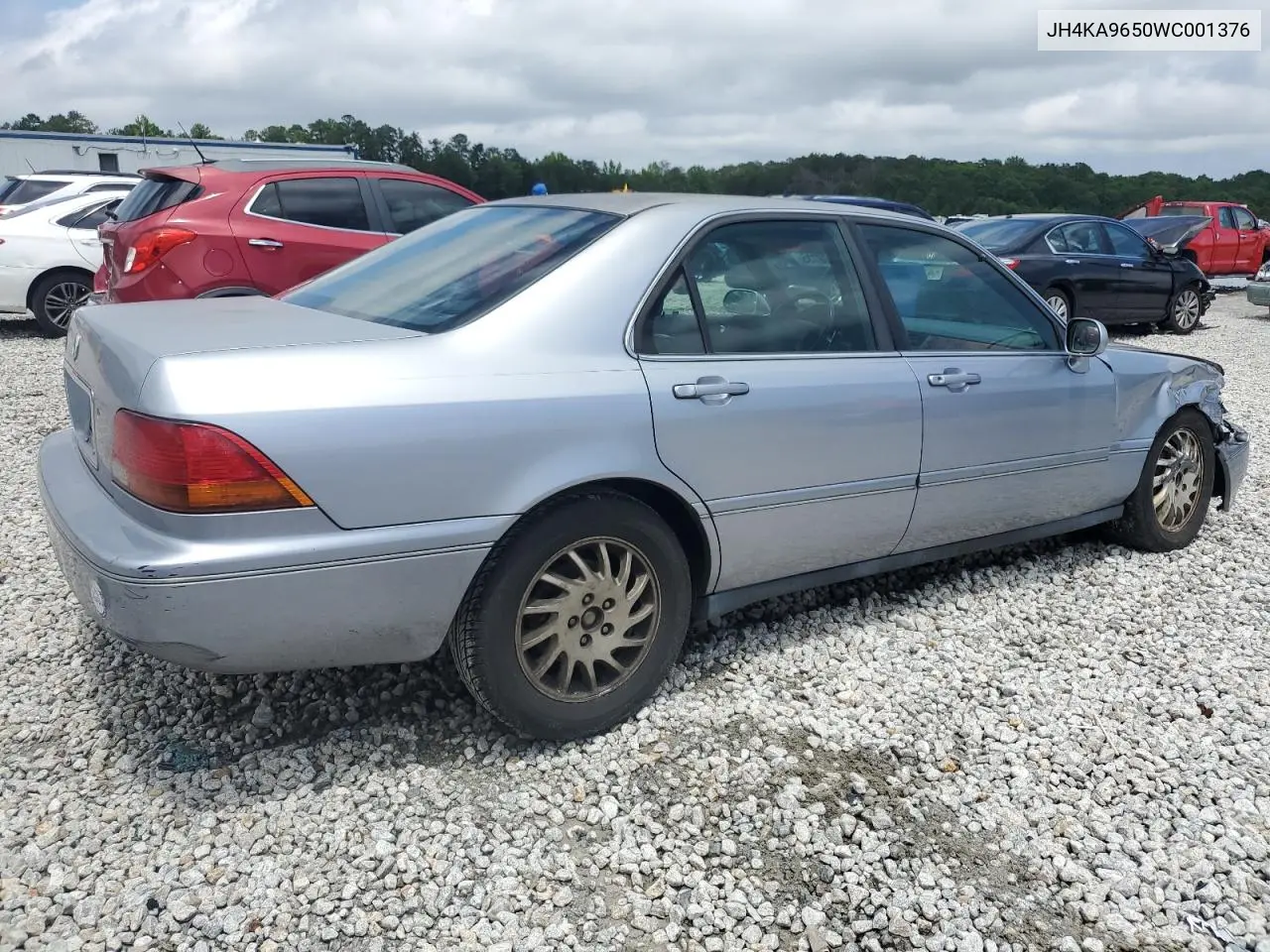 1998 Acura 3.5Rl VIN: JH4KA9650WC001376 Lot: 58508735