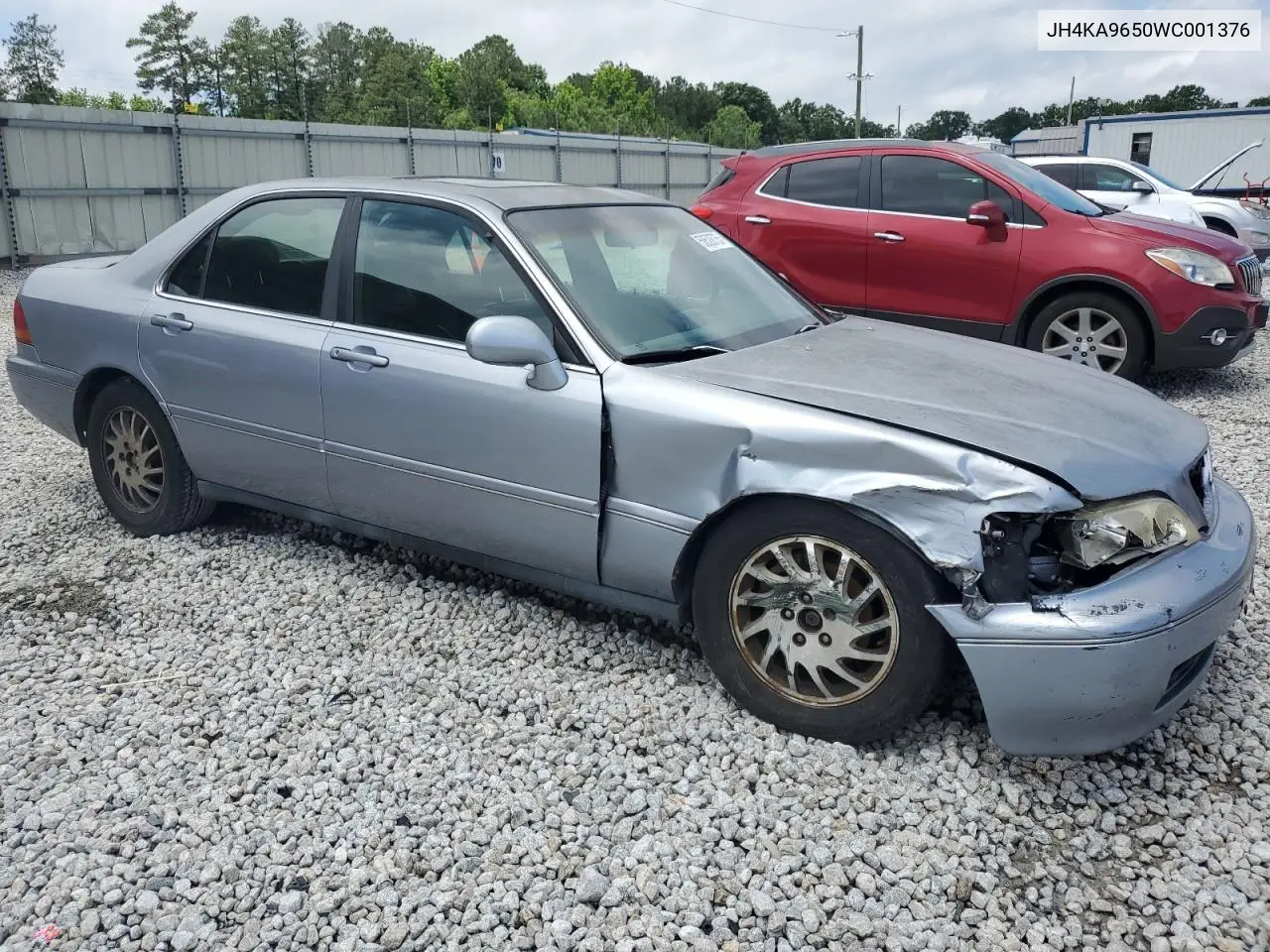 1998 Acura 3.5Rl VIN: JH4KA9650WC001376 Lot: 58508735