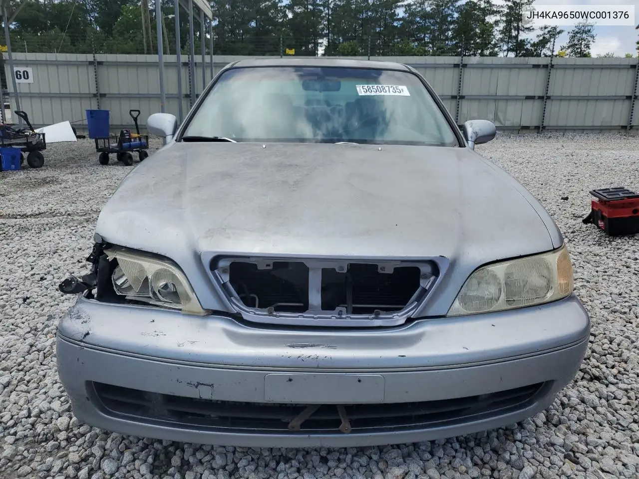 1998 Acura 3.5Rl VIN: JH4KA9650WC001376 Lot: 58508735