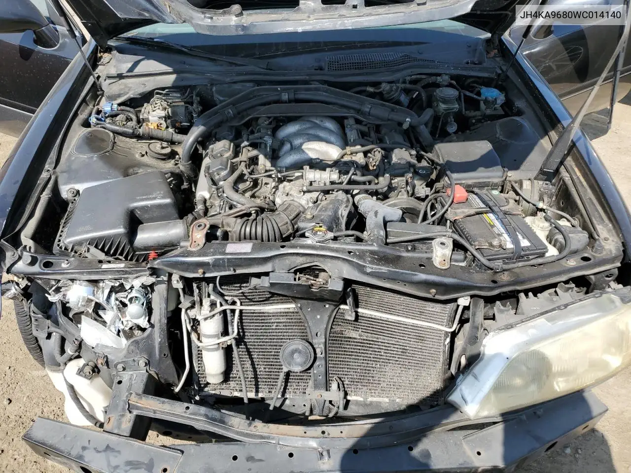 1998 Acura 3.5Rl Se VIN: JH4KA9680WC014140 Lot: 62190545