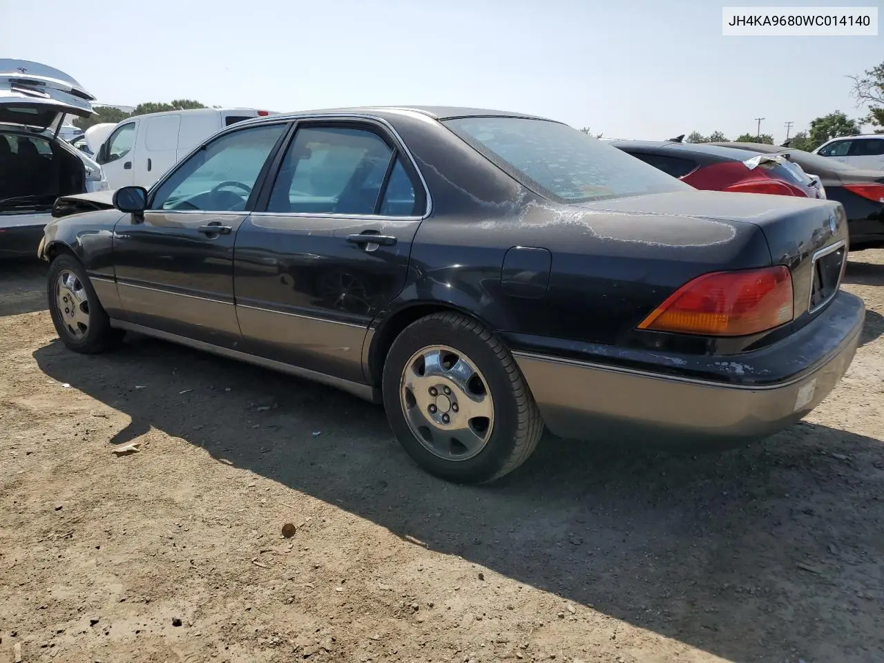 1998 Acura 3.5Rl Se VIN: JH4KA9680WC014140 Lot: 62190545
