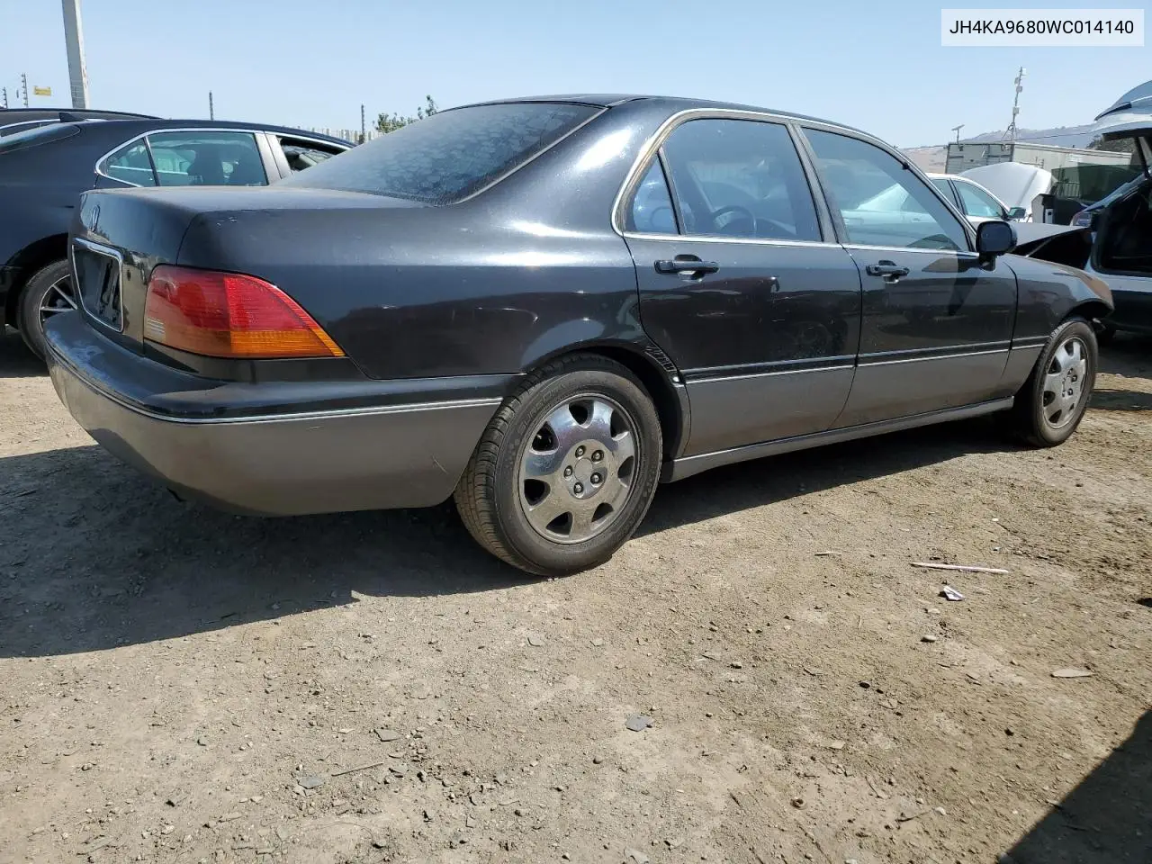 1998 Acura 3.5Rl Se VIN: JH4KA9680WC014140 Lot: 62190545