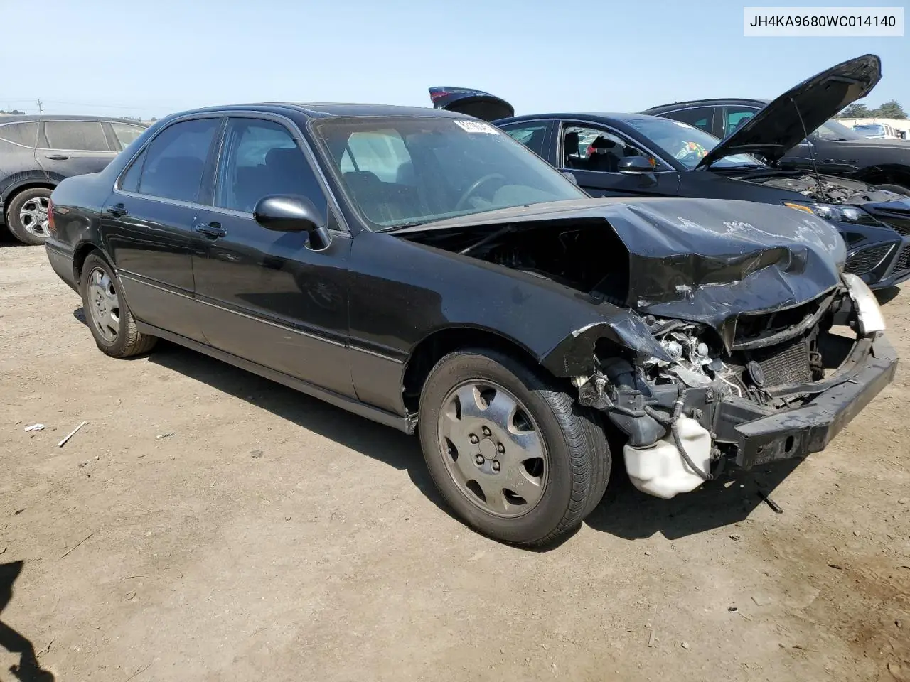 1998 Acura 3.5Rl Se VIN: JH4KA9680WC014140 Lot: 62190545