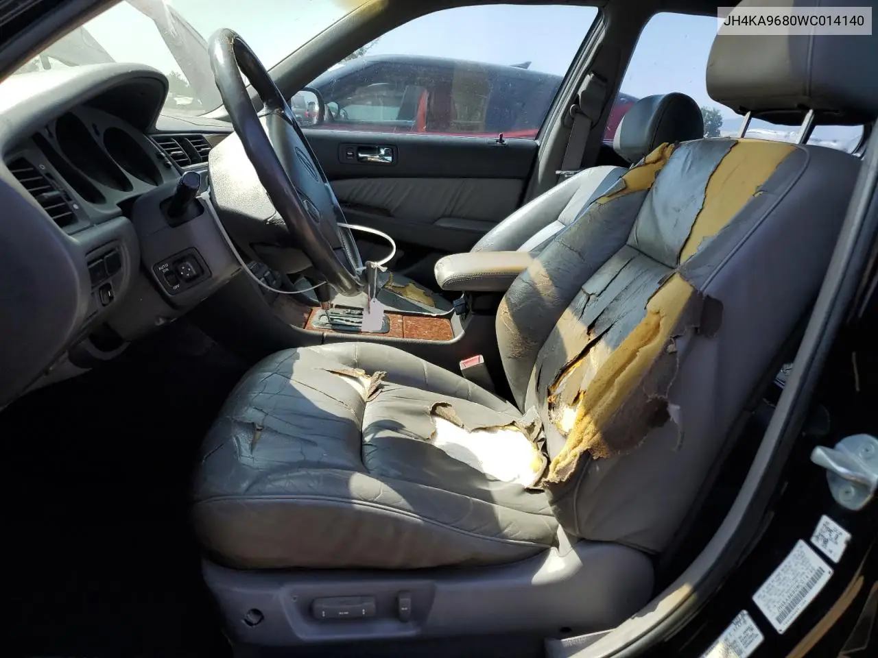 1998 Acura 3.5Rl Se VIN: JH4KA9680WC014140 Lot: 62190545