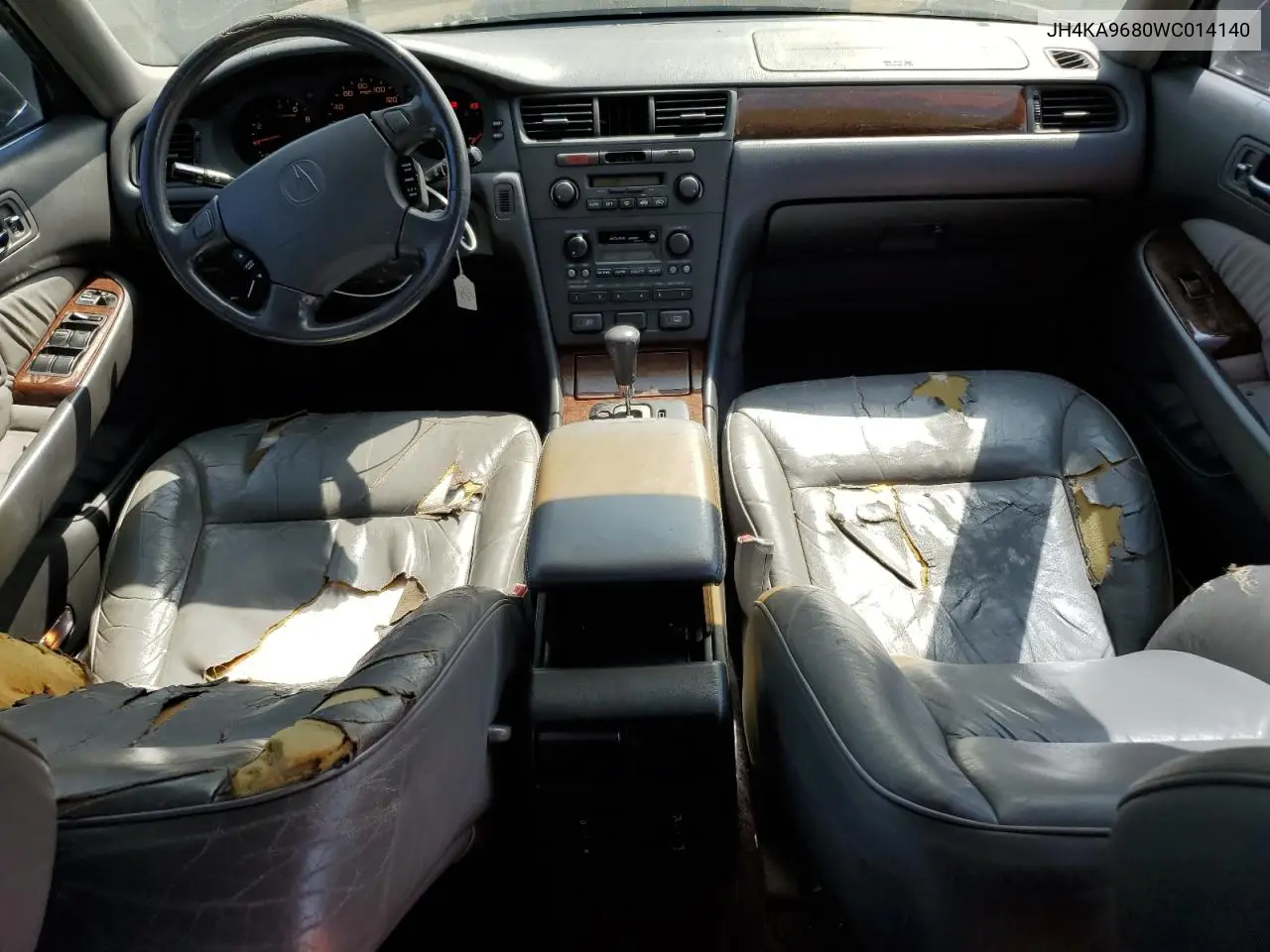 1998 Acura 3.5Rl Se VIN: JH4KA9680WC014140 Lot: 62190545
