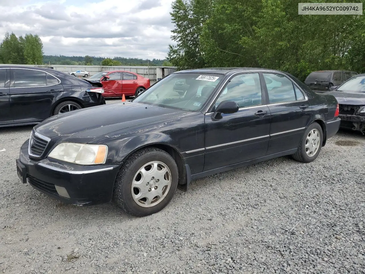 2000 Acura 3.5Rl VIN: JH4KA9652YC009742 Lot: 56977525