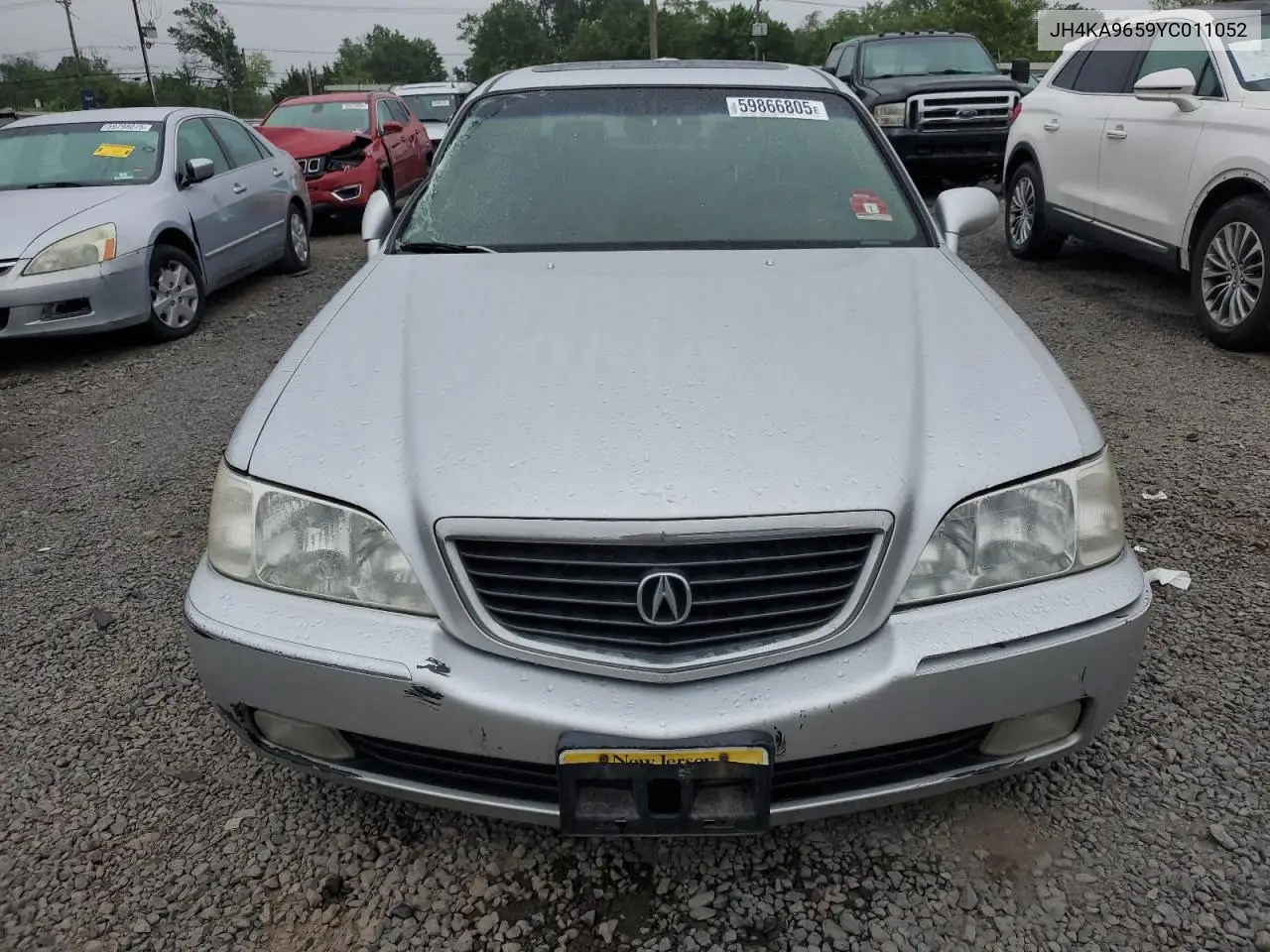 2000 Acura 3.5Rl VIN: JH4KA9659YC011052 Lot: 59866805