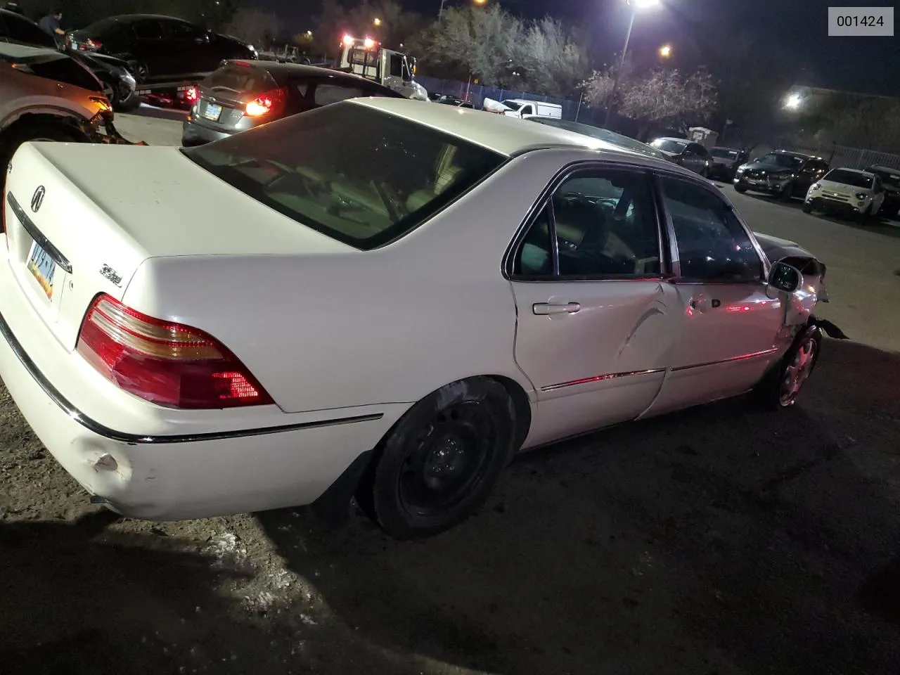 2001 Acura 3.5Rl VIN: 001424 Lot: 85378394