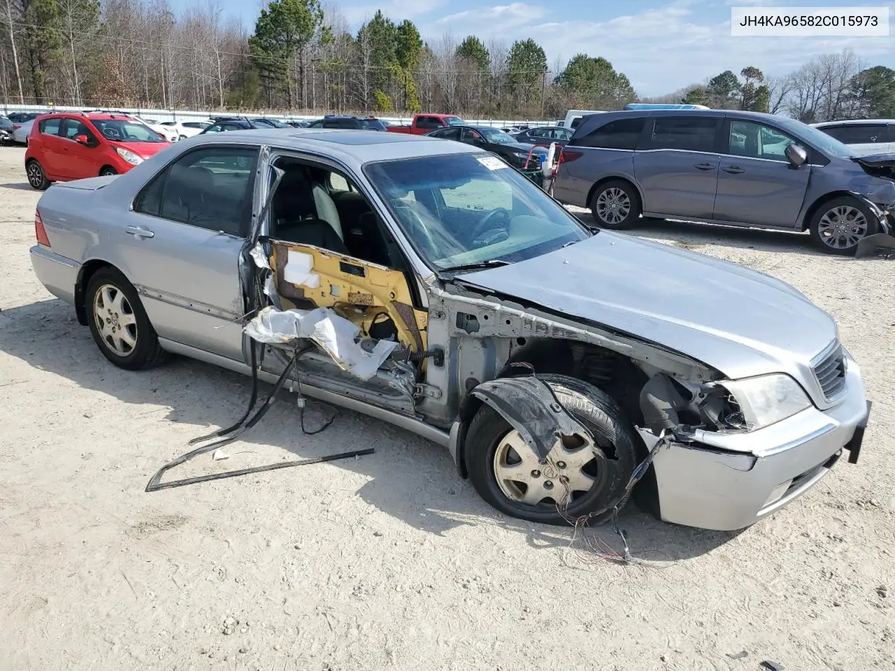 2002 Acura 3.5Rl VIN: JH4KA96582C015973 Lot: 47852245