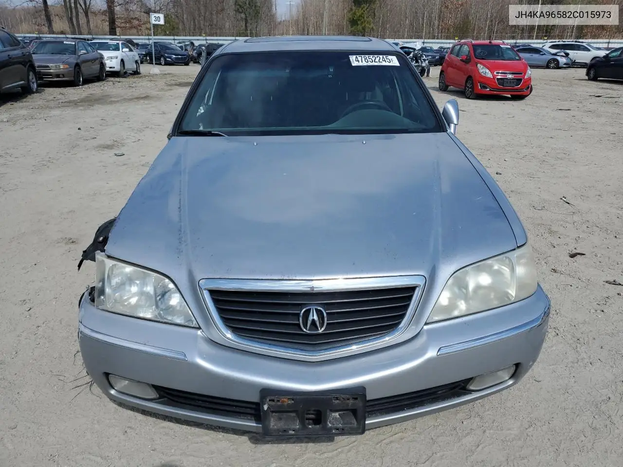 2002 Acura 3.5Rl VIN: JH4KA96582C015973 Lot: 47852245