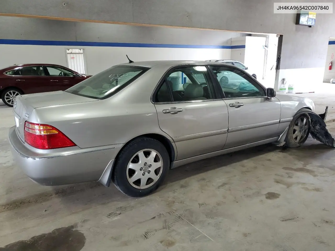 2002 Acura 3.5Rl VIN: JH4KA96542C007840 Lot: 53459615