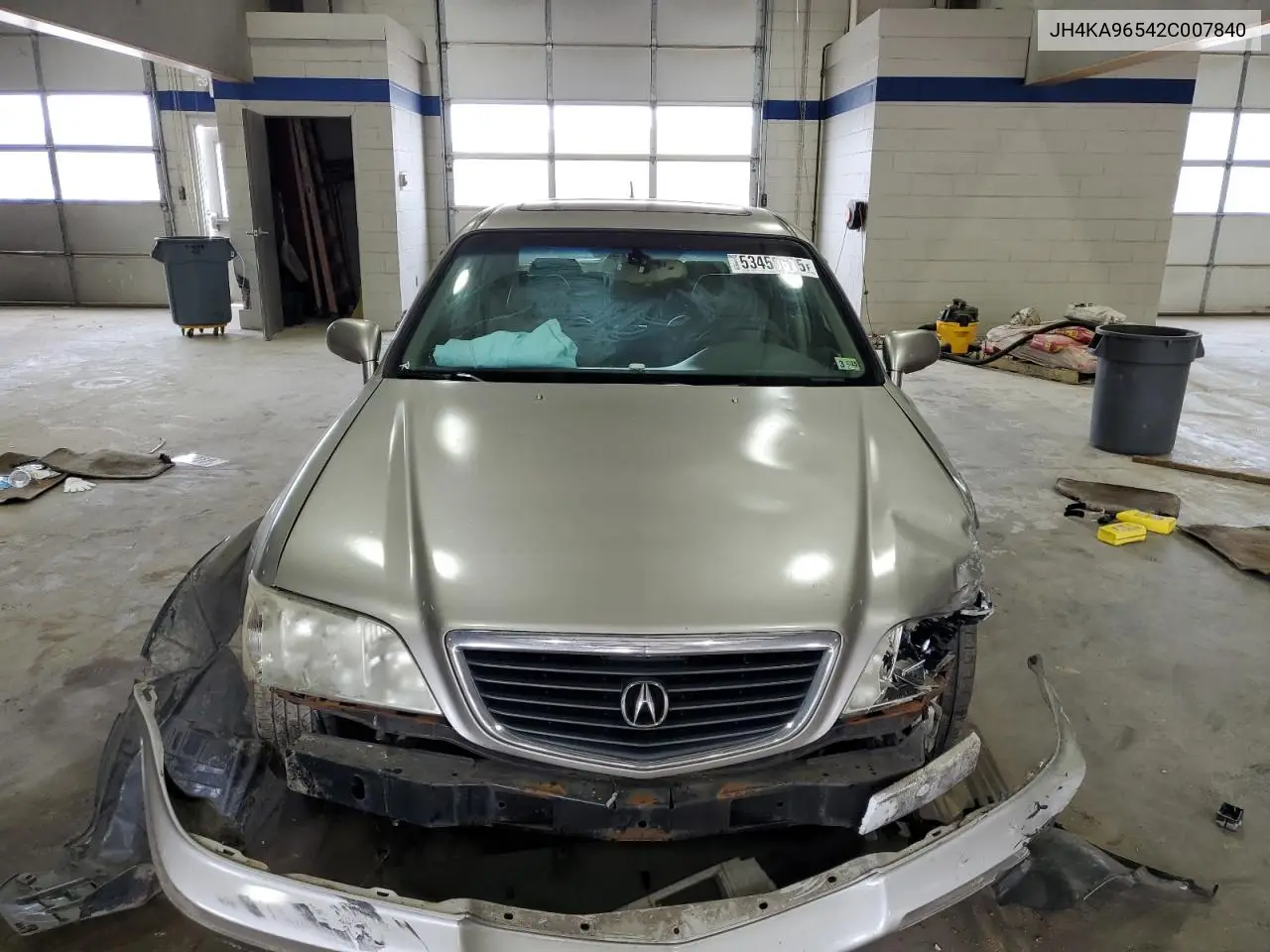 2002 Acura 3.5Rl VIN: JH4KA96542C007840 Lot: 53459615