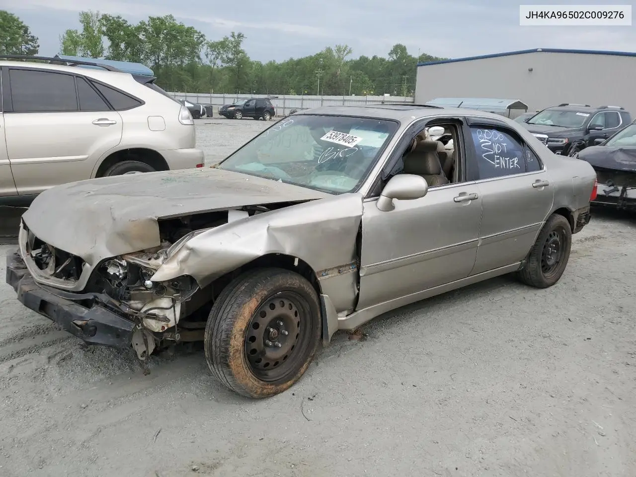 2002 Acura 3.5Rl VIN: JH4KA96502C009276 Lot: 53978405