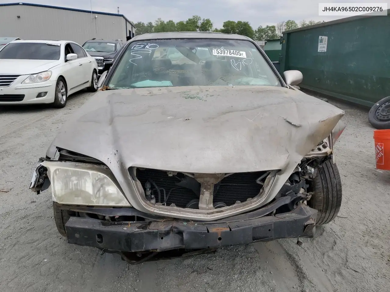 2002 Acura 3.5Rl VIN: JH4KA96502C009276 Lot: 53978405
