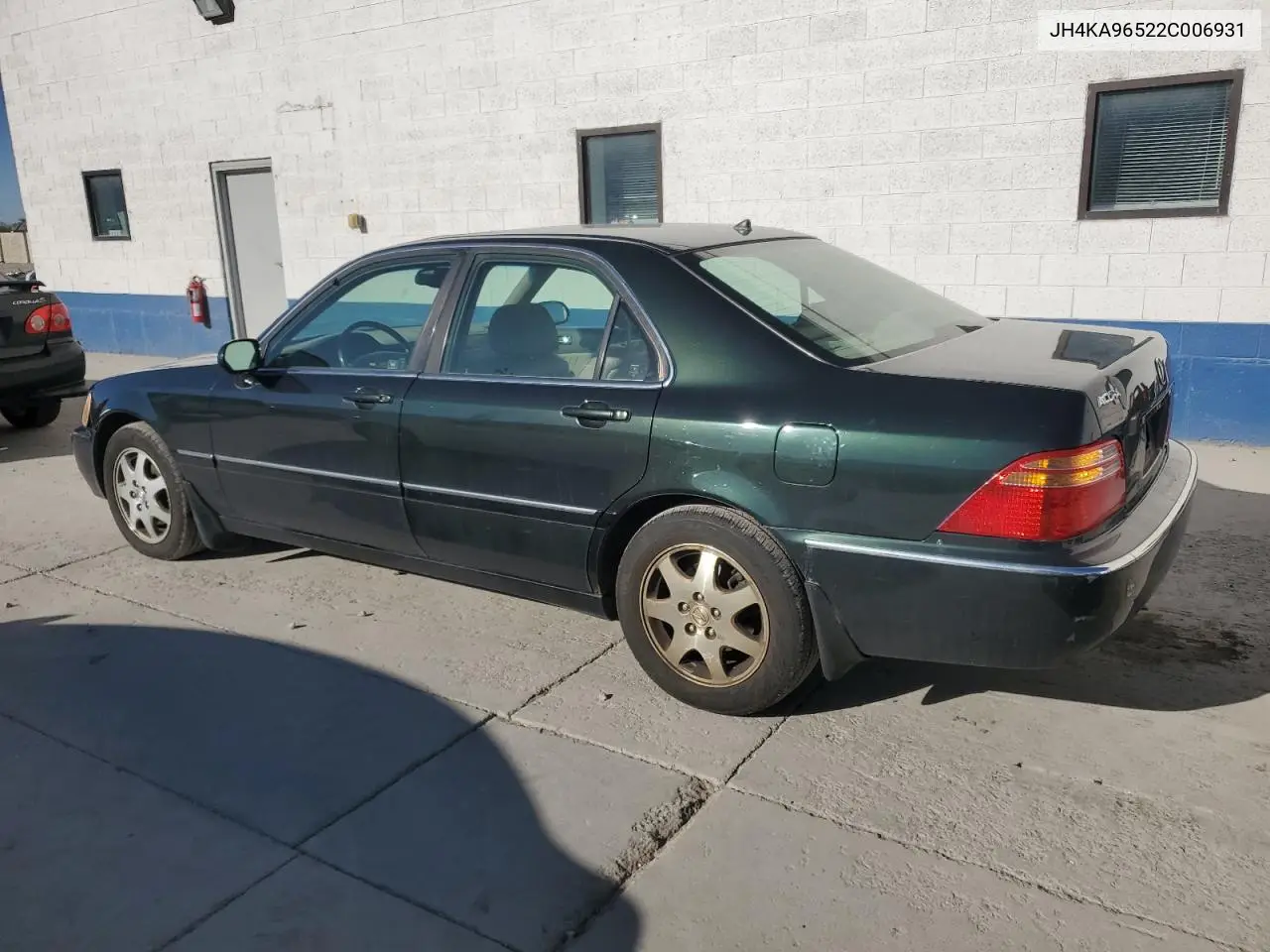 2002 Acura 3.5Rl VIN: JH4KA96522C006931 Lot: 55517035