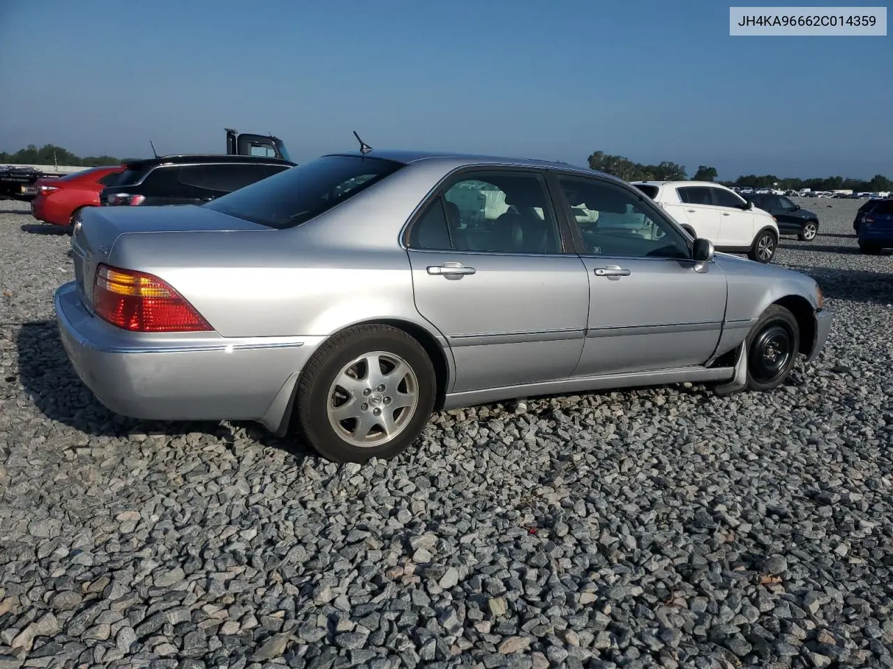 2002 Acura 3.5Rl VIN: JH4KA96662C014359 Lot: 55656515