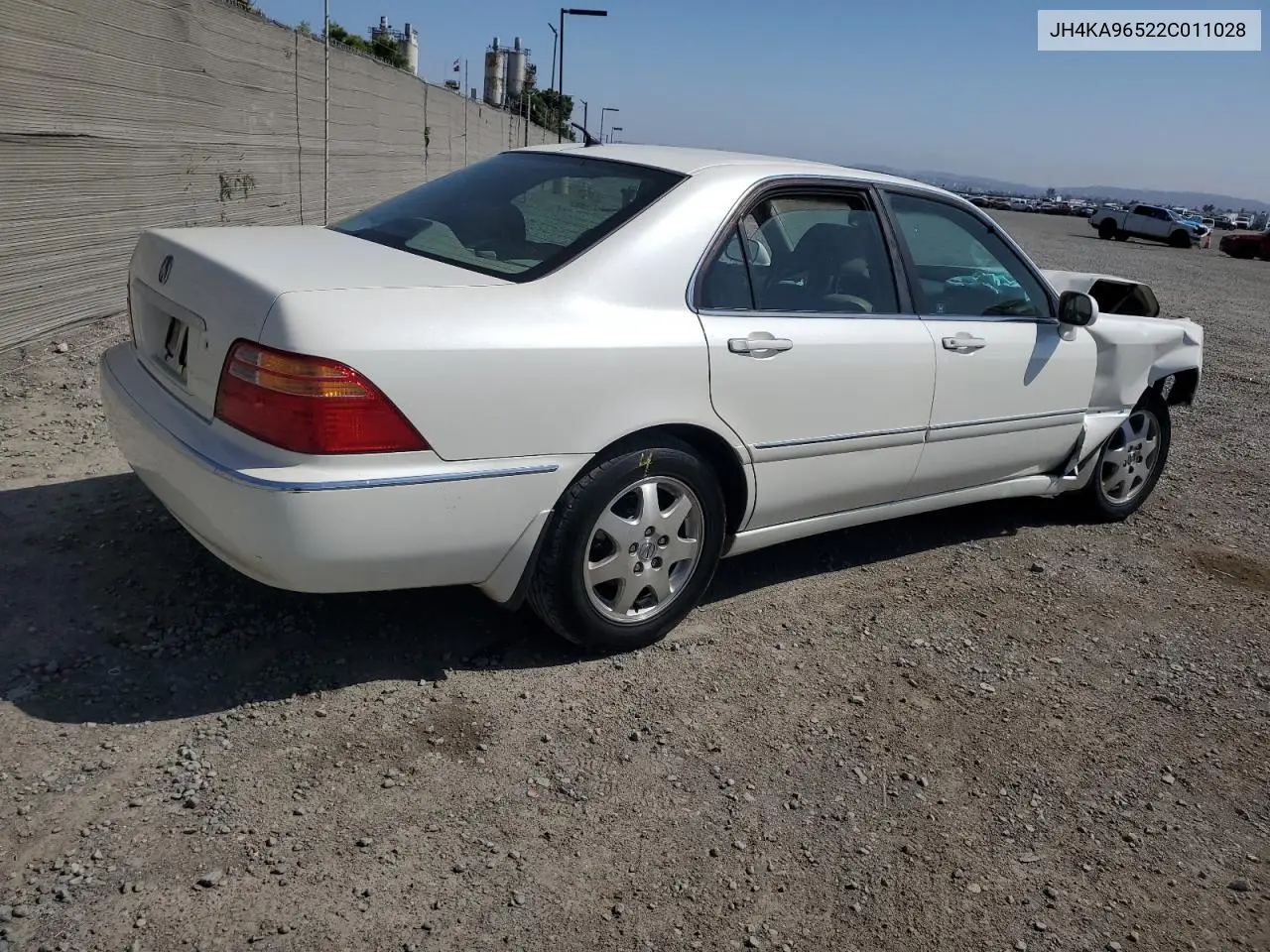 2002 Acura 3.5Rl VIN: JH4KA96522C011028 Lot: 61027505