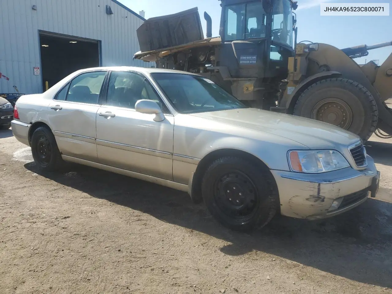 2003 Acura 3.5Rl VIN: JH4KA96523C800071 Lot: 60647395