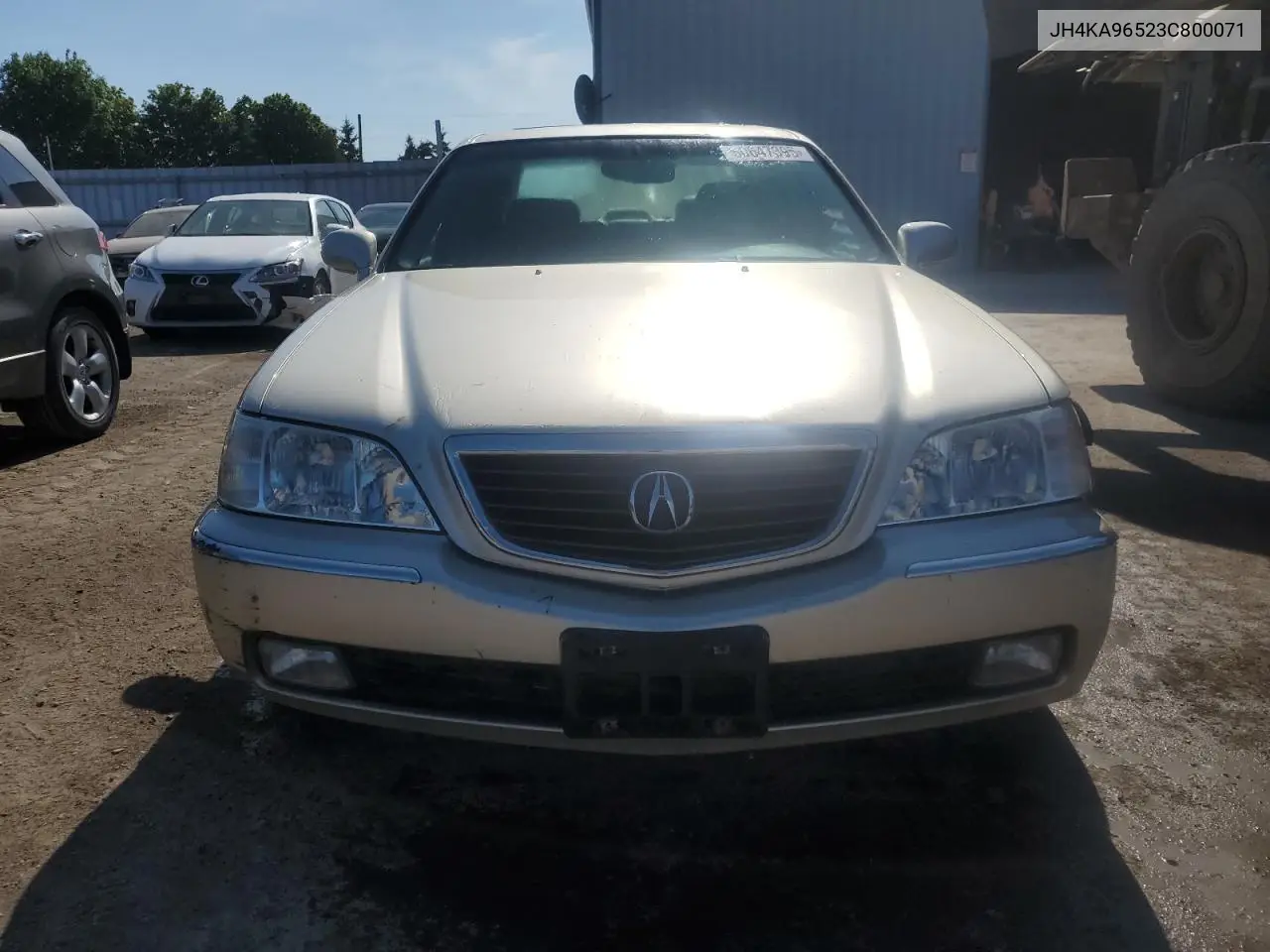2003 Acura 3.5Rl VIN: JH4KA96523C800071 Lot: 60647395