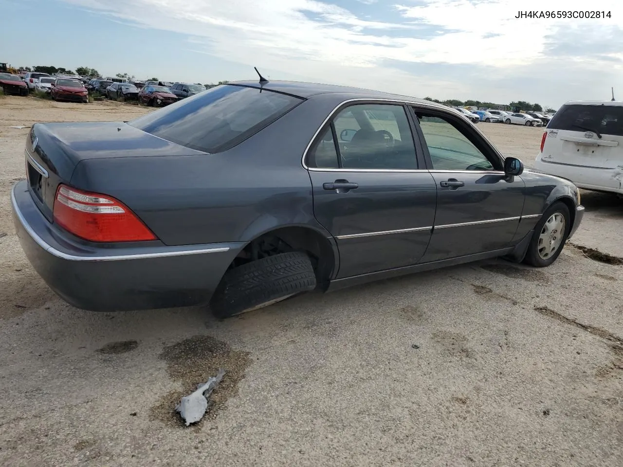 2003 Acura 3.5Rl VIN: JH4KA96593C002814 Lot: 62405804