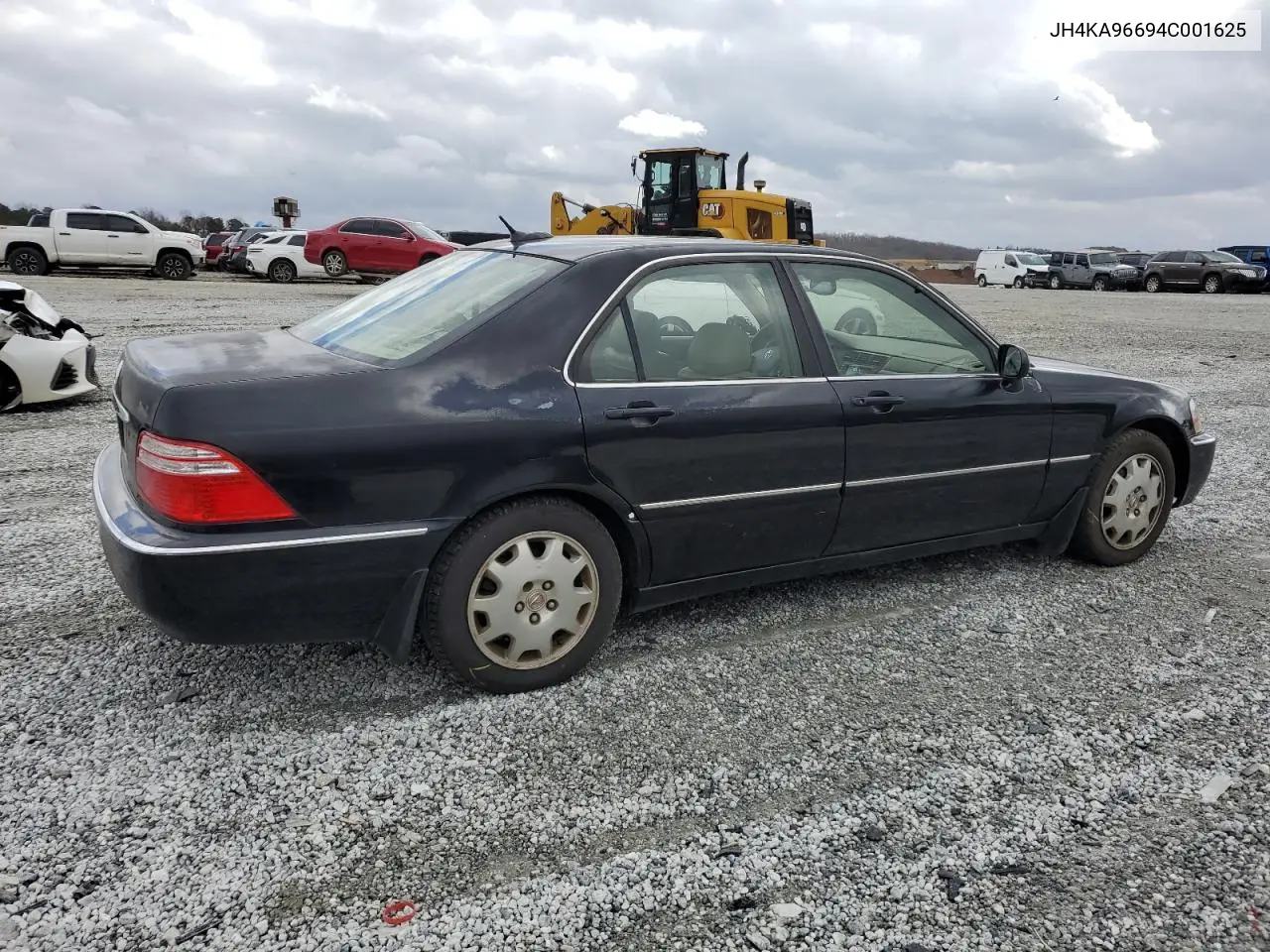 2004 Acura 3.5Rl VIN: JH4KA96694C001625 Lot: 47786235