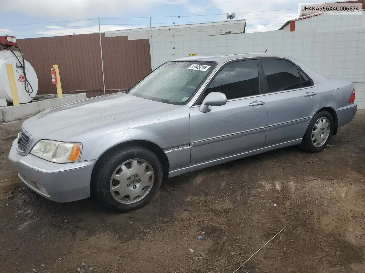 2004 Acura 3.5Rl VIN: JH4KA966X4C006574 Lot: 52045205