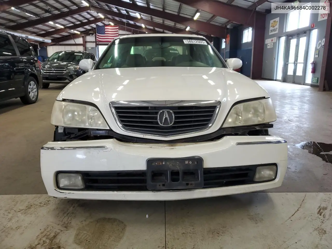 2004 Acura 3.5Rl VIN: JH4KA96684C002278 Lot: 58012005