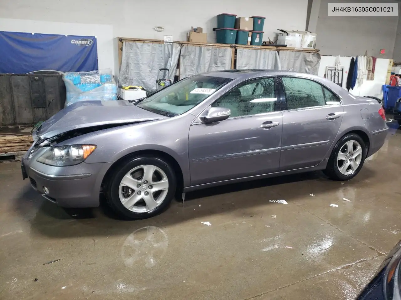 2005 Acura Rl VIN: JH4KB16505C001021 Lot: 45394305