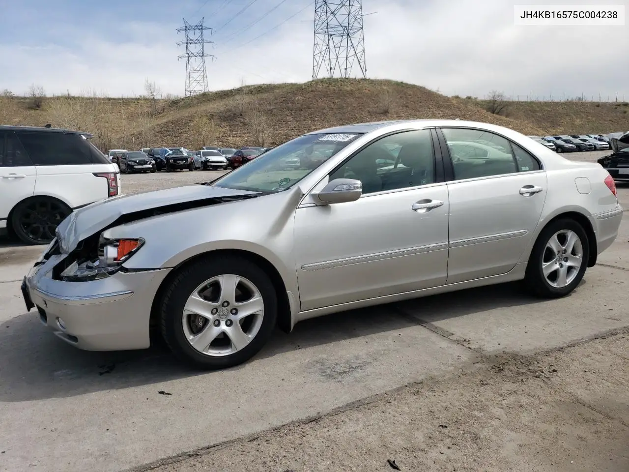 2005 Acura Rl VIN: JH4KB16575C004238 Lot: 53191715