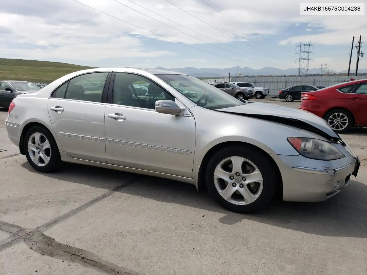 2005 Acura Rl VIN: JH4KB16575C004238 Lot: 53191715