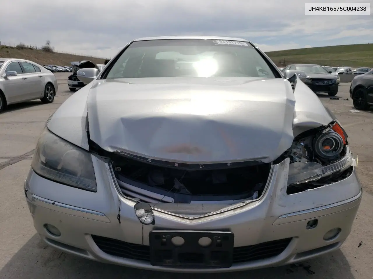 2005 Acura Rl VIN: JH4KB16575C004238 Lot: 53191715
