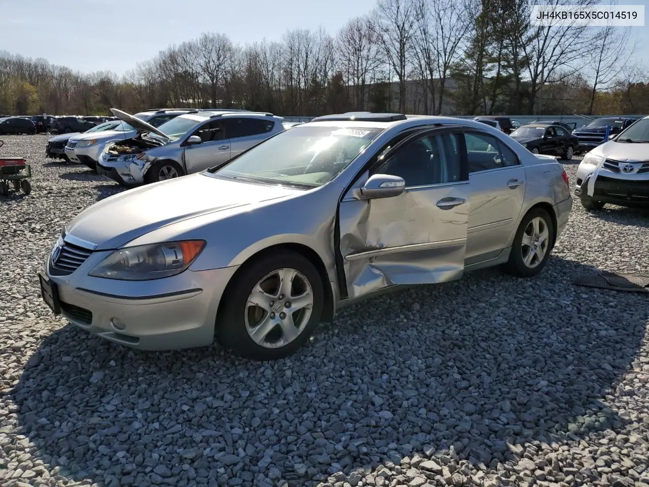 2005 Acura Rl VIN: JH4KB165X5C014519 Lot: 54388585