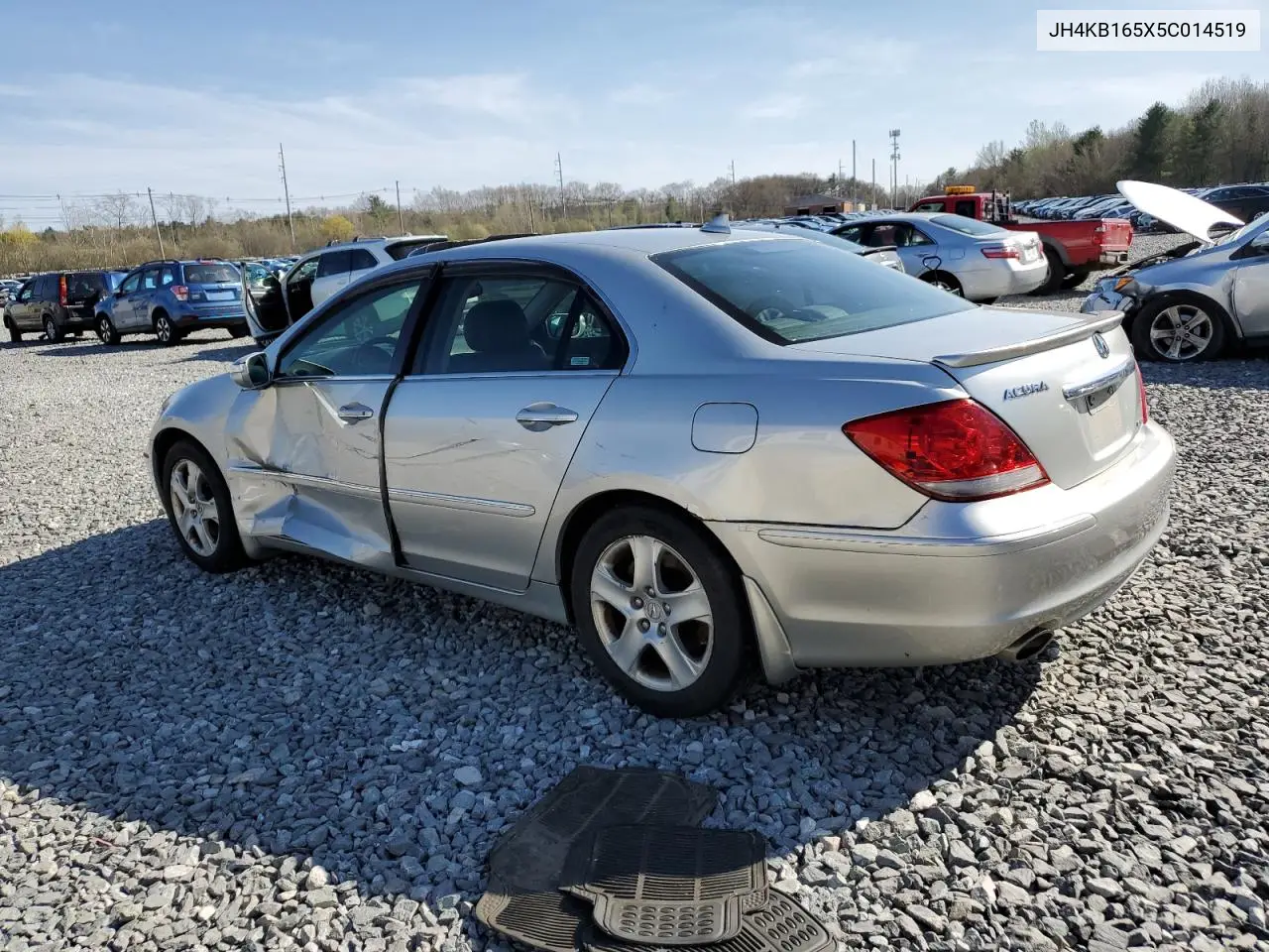 2005 Acura Rl VIN: JH4KB165X5C014519 Lot: 54388585