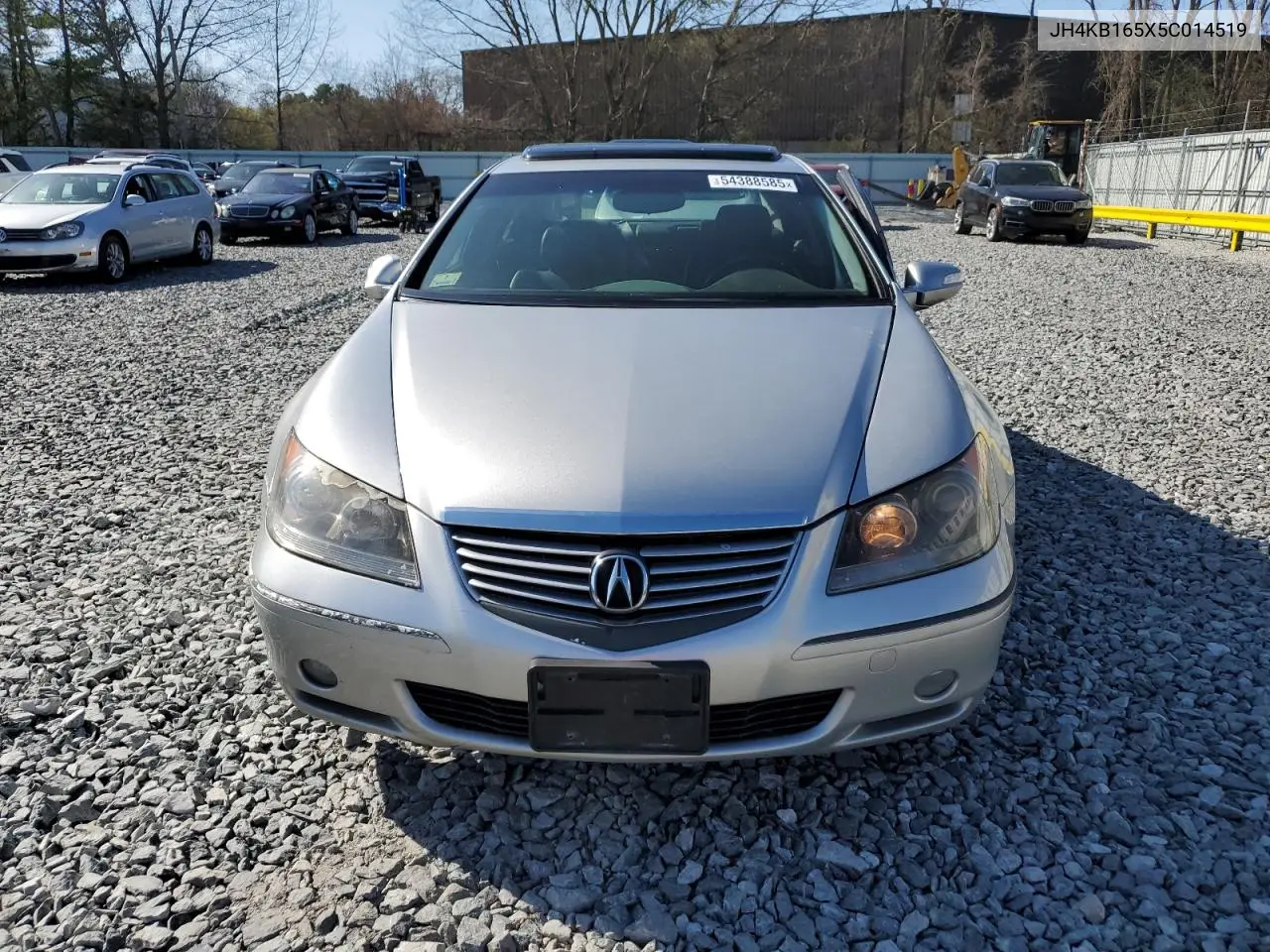 2005 Acura Rl VIN: JH4KB165X5C014519 Lot: 54388585