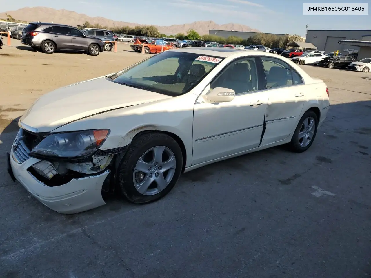 2005 Acura Rl VIN: JH4KB16505C015405 Lot: 54626205