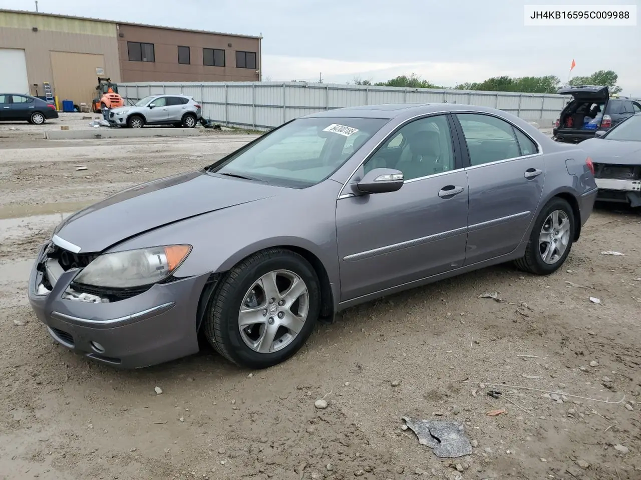 2005 Acura Rl VIN: JH4KB16595C009988 Lot: 54700185