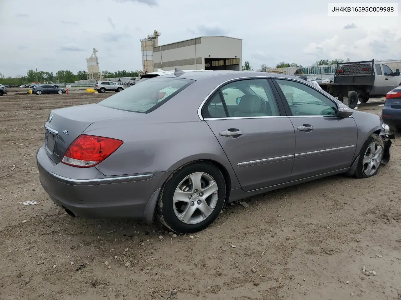2005 Acura Rl VIN: JH4KB16595C009988 Lot: 54700185