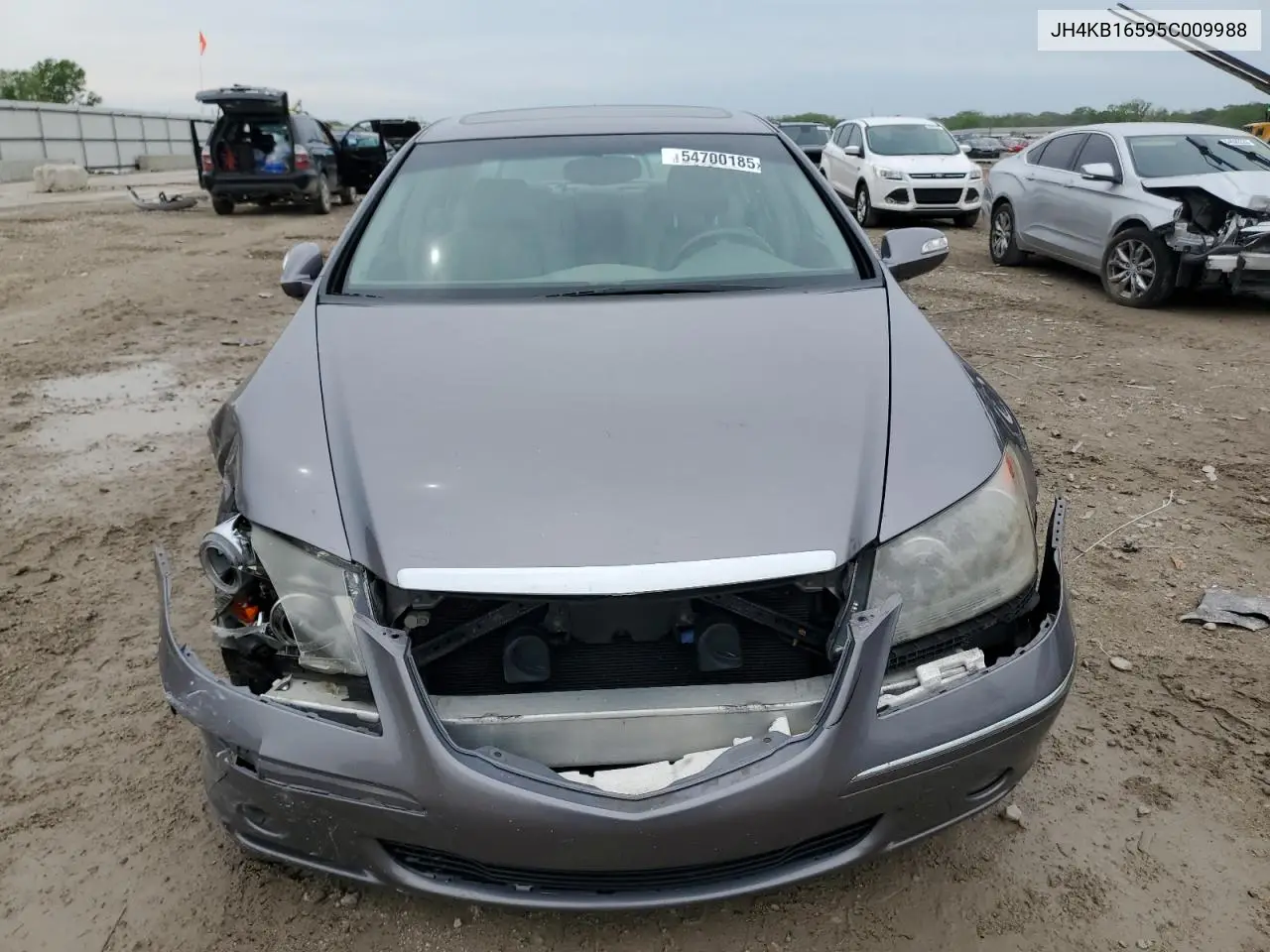 2005 Acura Rl VIN: JH4KB16595C009988 Lot: 54700185