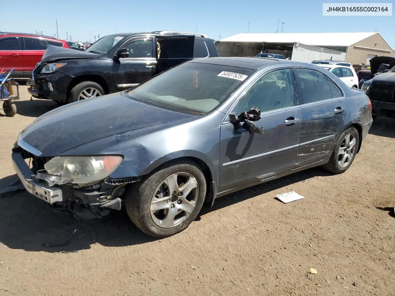 2005 Acura Rl VIN: JH4KB16555C002164 Lot: 54937525