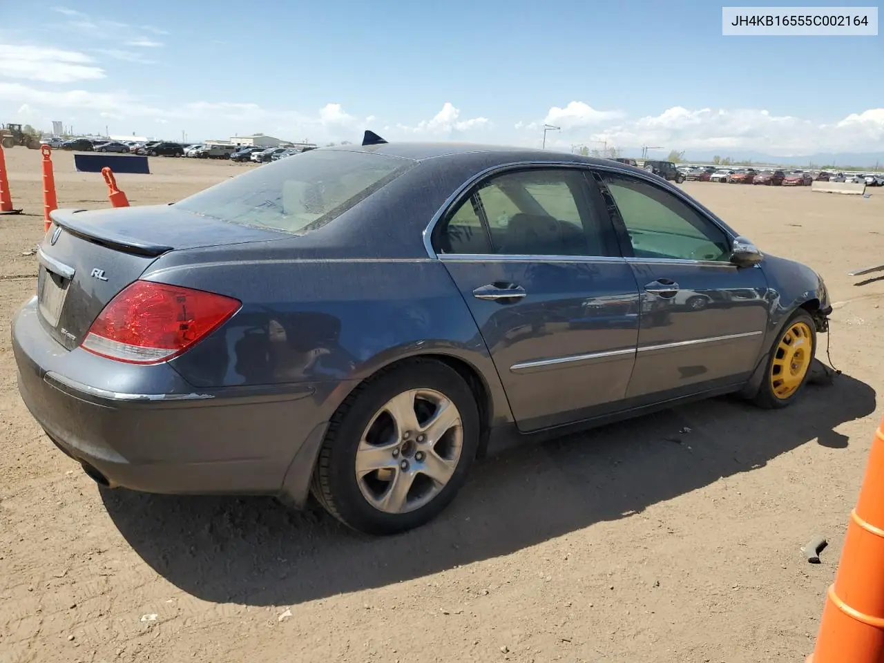 2005 Acura Rl VIN: JH4KB16555C002164 Lot: 54937525