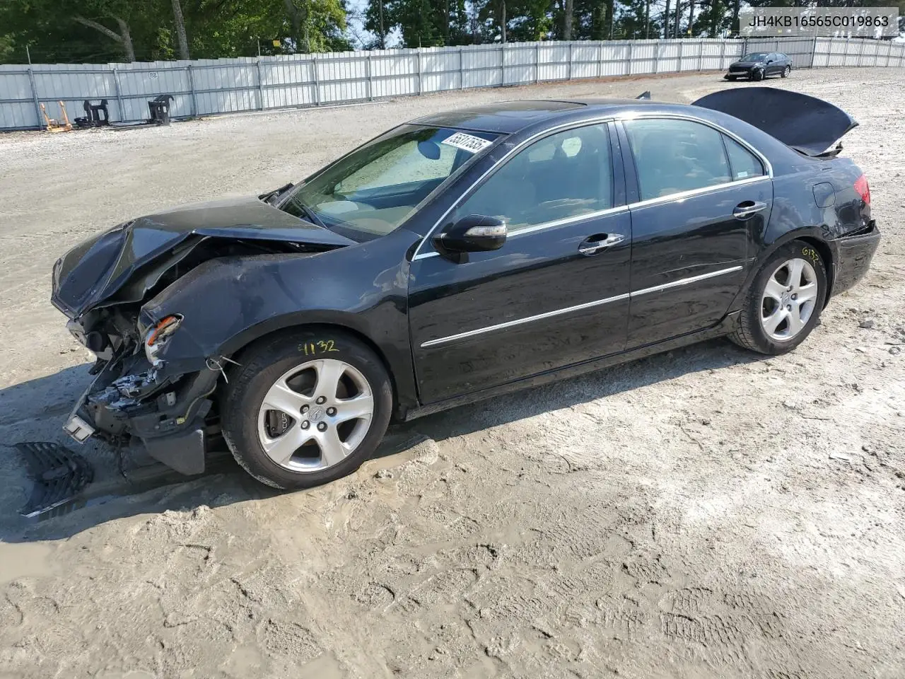 2005 Acura Rl VIN: JH4KB16565C019863 Lot: 55317535
