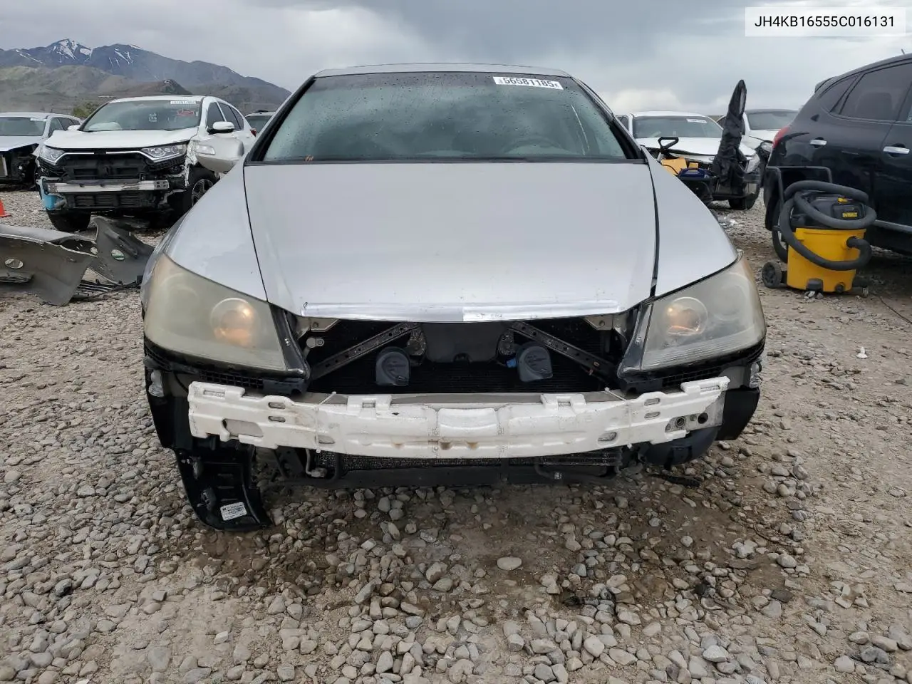 2005 Acura Rl VIN: JH4KB16555C016131 Lot: 56581185