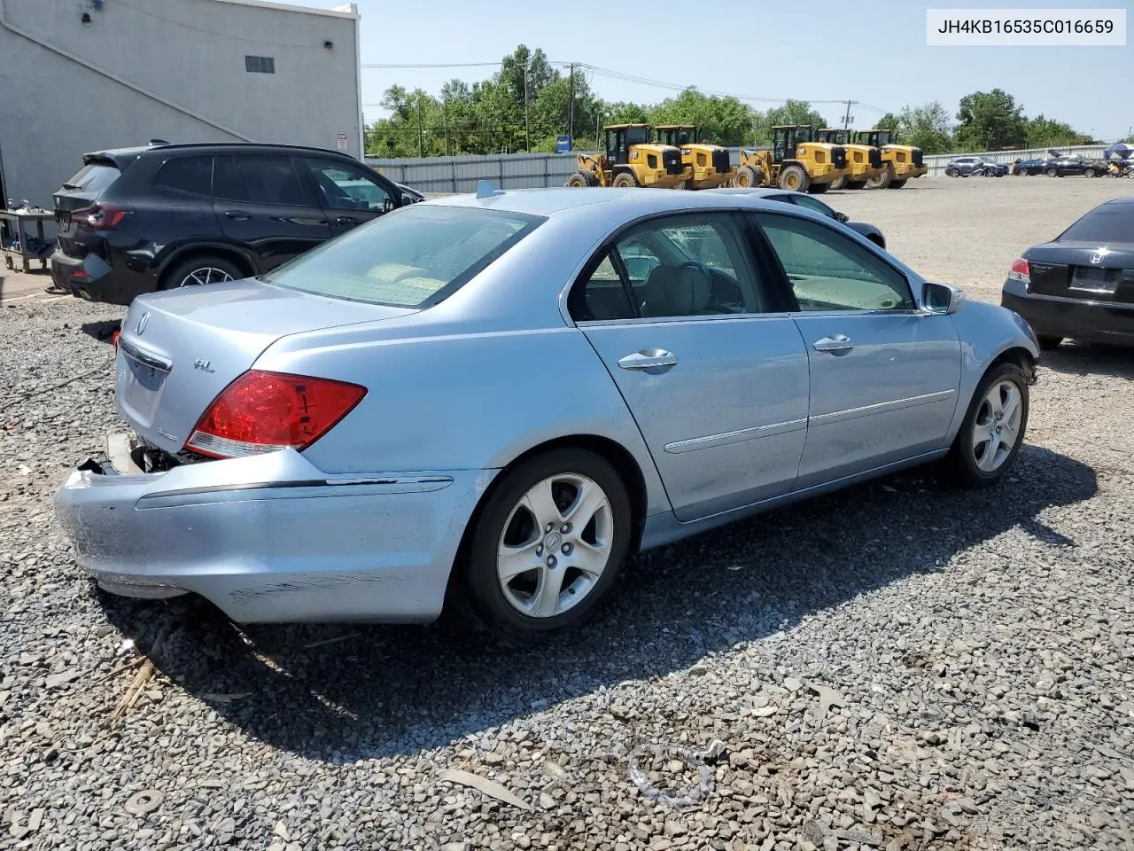 2005 Acura Rl VIN: JH4KB16535C016659 Lot: 59172225