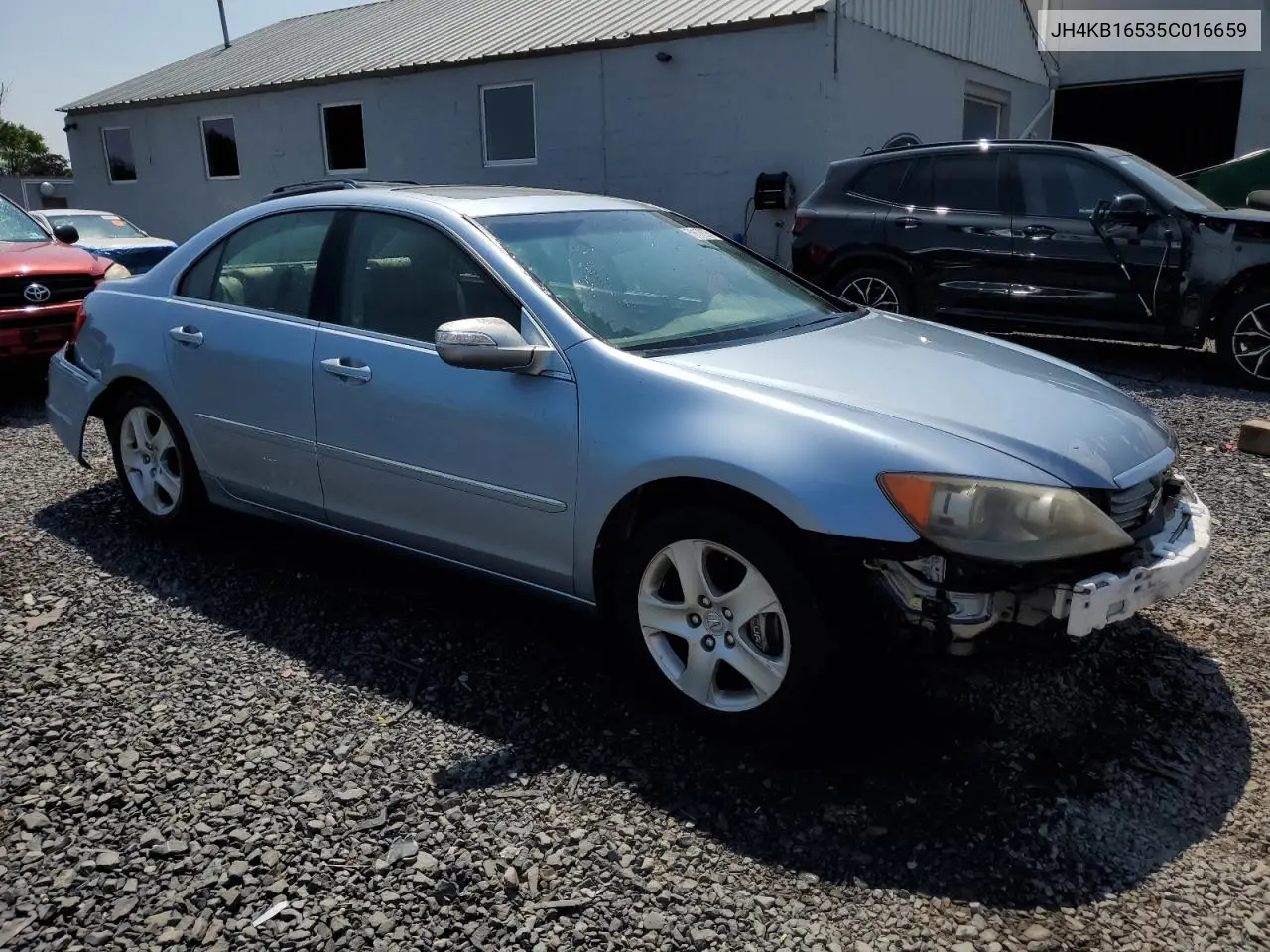 2005 Acura Rl VIN: JH4KB16535C016659 Lot: 59172225