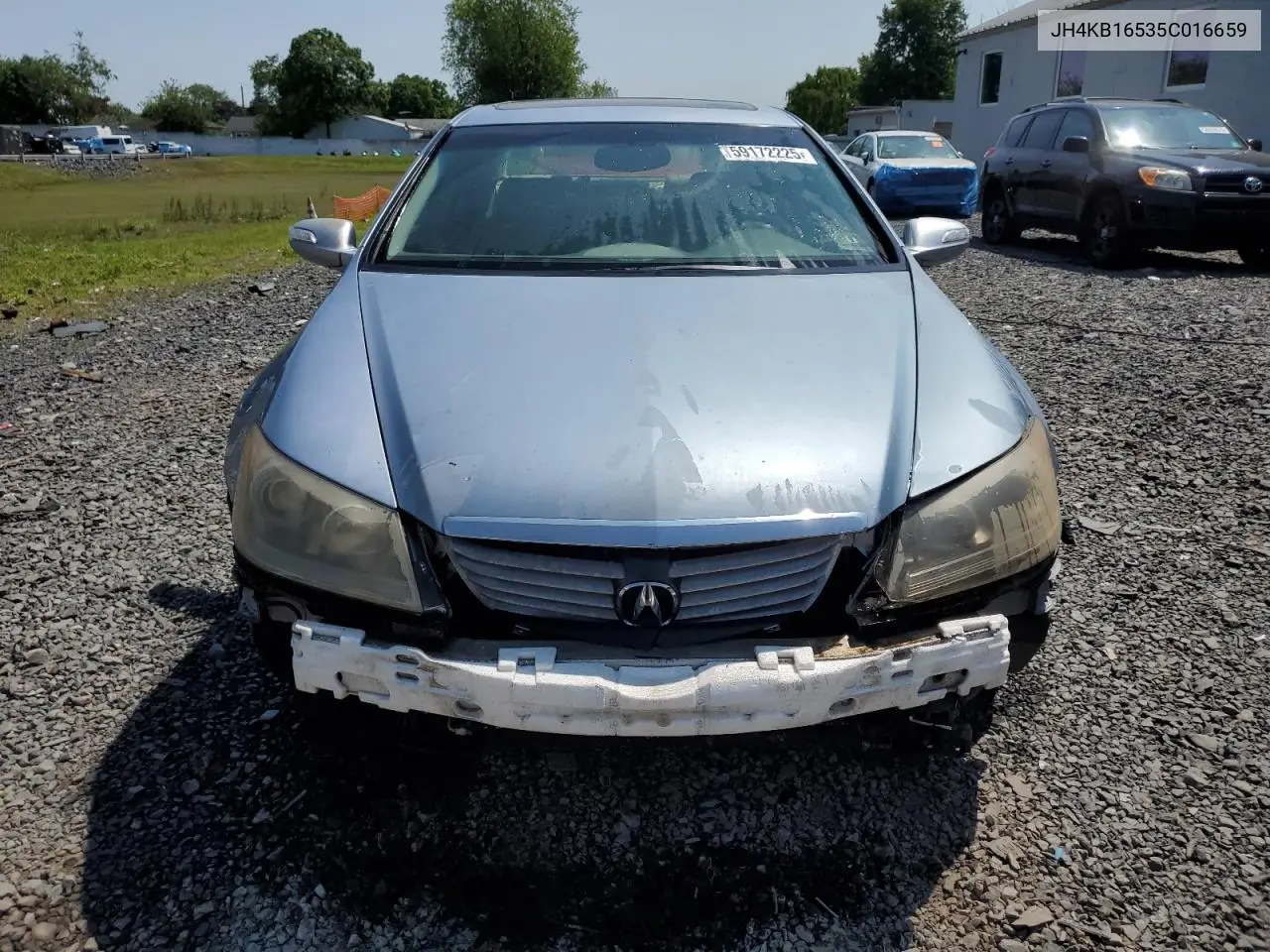 2005 Acura Rl VIN: JH4KB16535C016659 Lot: 59172225