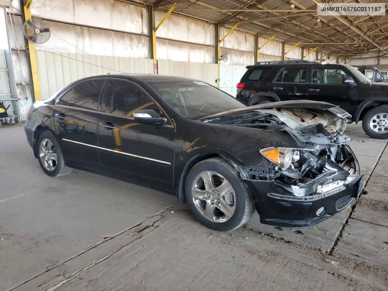 2005 Acura Rl VIN: JH4KB16575C011187 Lot: 60276655
