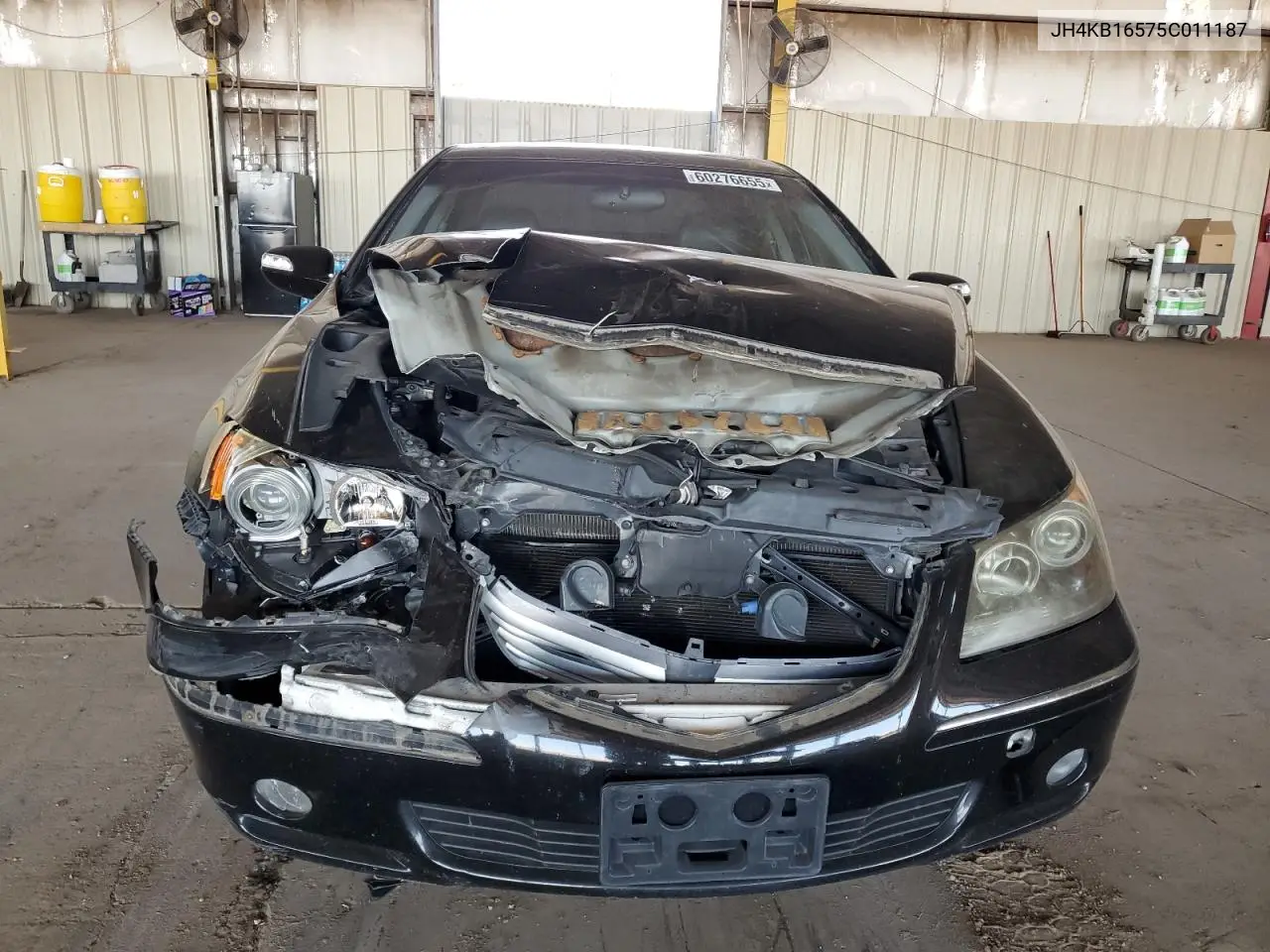 2005 Acura Rl VIN: JH4KB16575C011187 Lot: 60276655