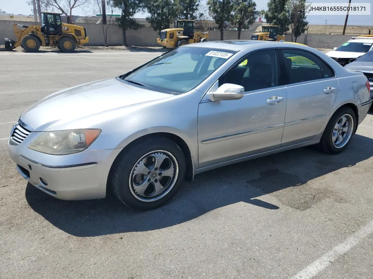 2005 Acura Rl VIN: JH4KB16555C018171 Lot: 61022135