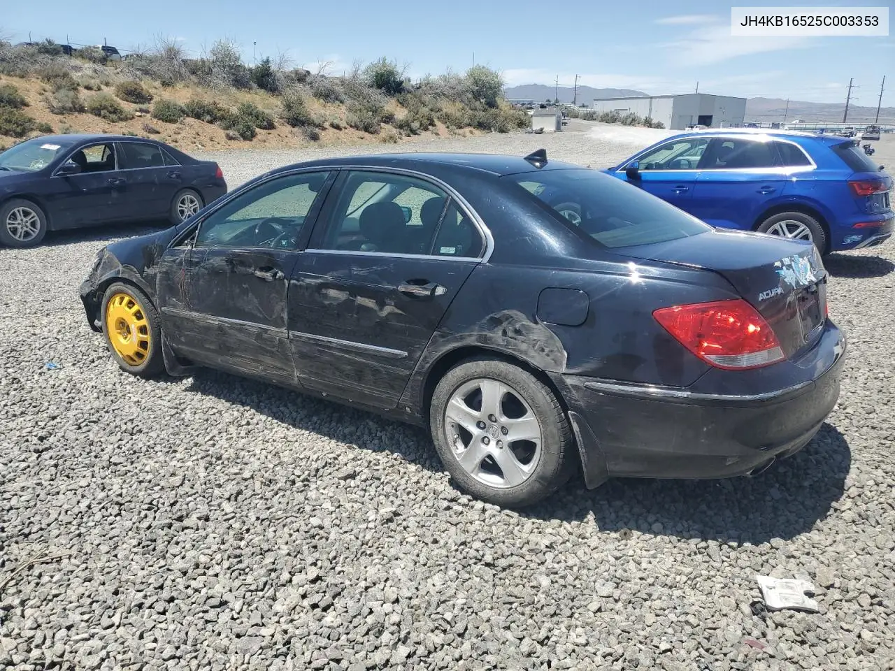 2005 Acura Rl VIN: JH4KB16525C003353 Lot: 61228265