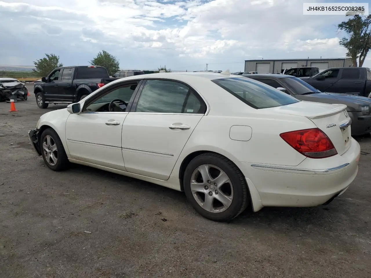 2005 Acura Rl VIN: JH4KB16525C008245 Lot: 64973945